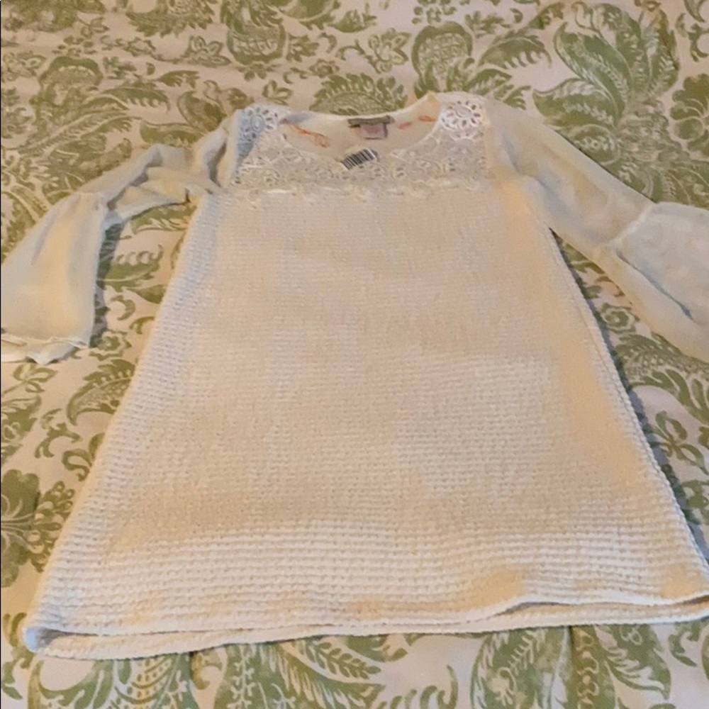 Flowy Western Boho Cream Dress